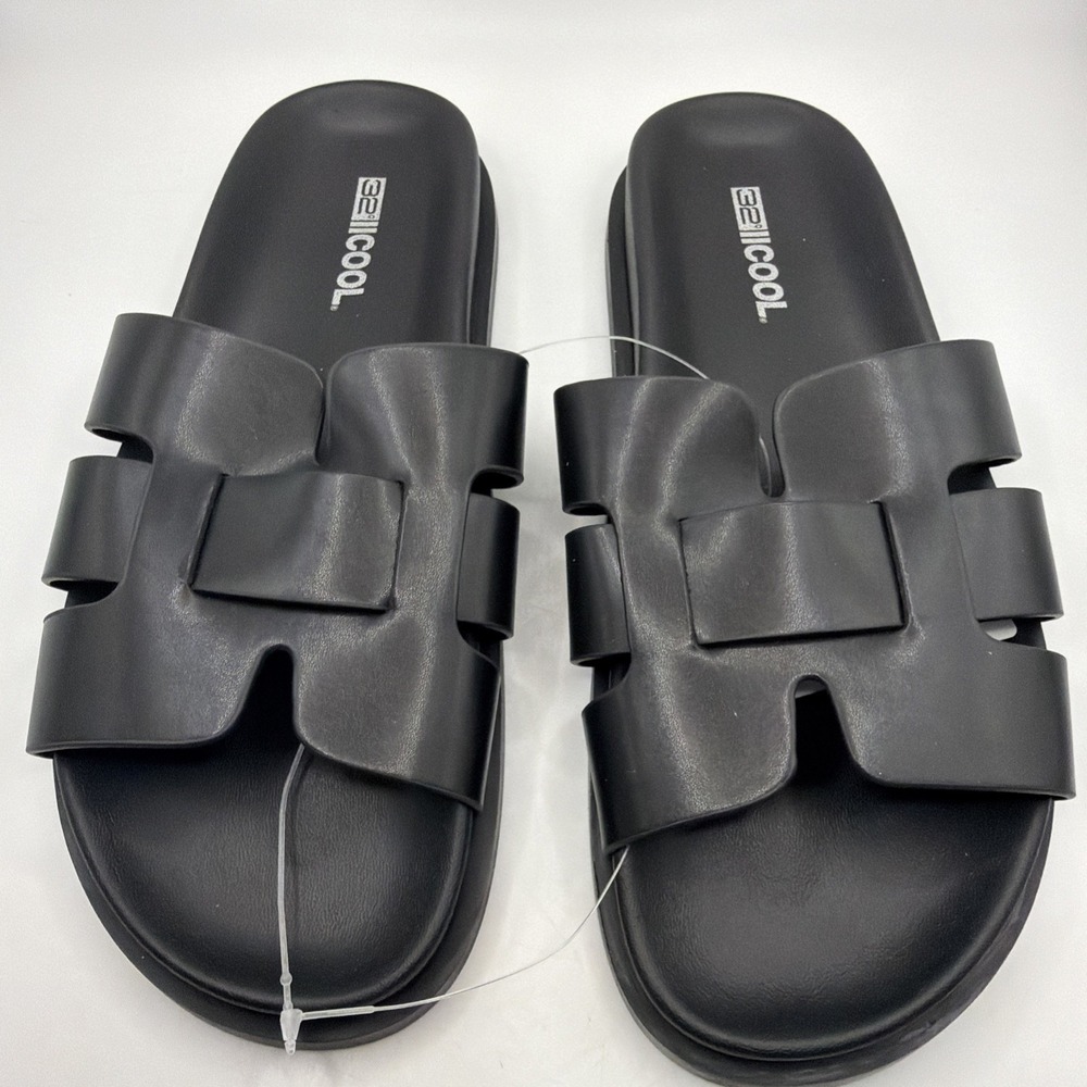 32 Degrees Womens Sandals Black‎ Slip-On Soft EVA Cushioned Shower. Size 8. New